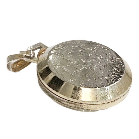 Saxony Accessories - Saxony Silver Tone Pocket Watch